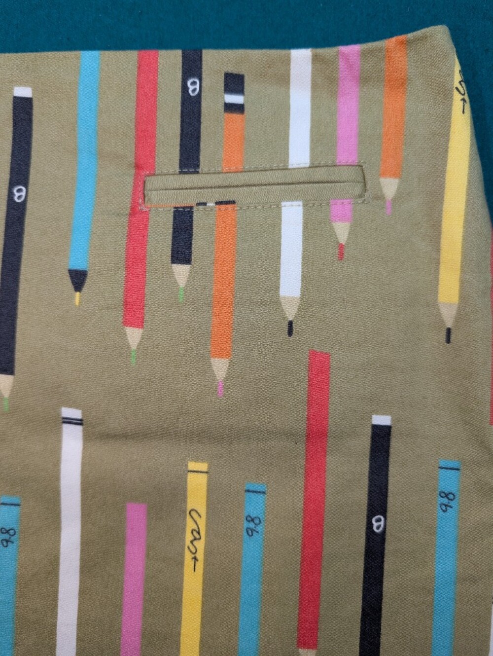 Anthropologie Elevenses Pencil Skirt Aria Montgomery Pretty Little Liars 4 - Picture 6 of 9